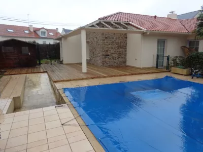 Terrasse en bois et composite